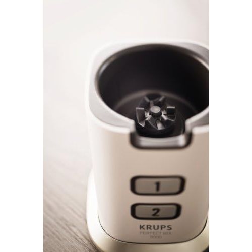  [아마존베스트]Krups KB3031 Perfect Mix 9000 Stand Mixer, Glass, Black, Stainless Steel, Transparent, White