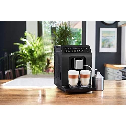  [아마존베스트]Krups Evidence Plus fully automatic coffee machine, Coffee machine, black-metallic