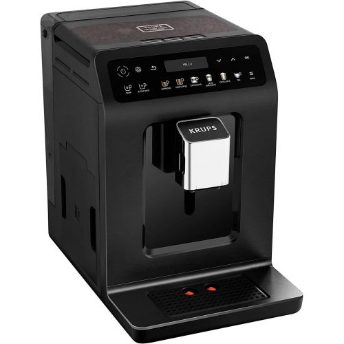  [아마존베스트]Krups Evidence Plus fully automatic coffee machine, Coffee machine, black-metallic