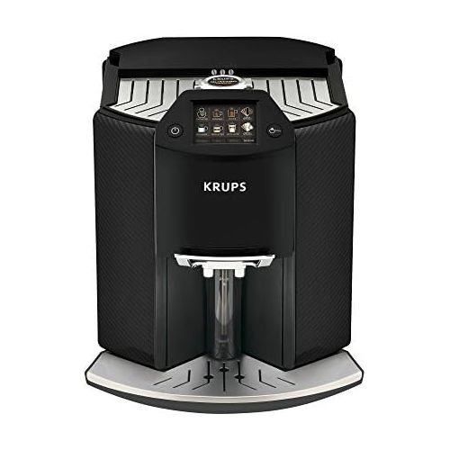  [아마존베스트]Krups Barista New Age Coffee Machine, One-Touch Cappuccino, with Coloured Touchscreen Display, 1.6 Litres, Carbon