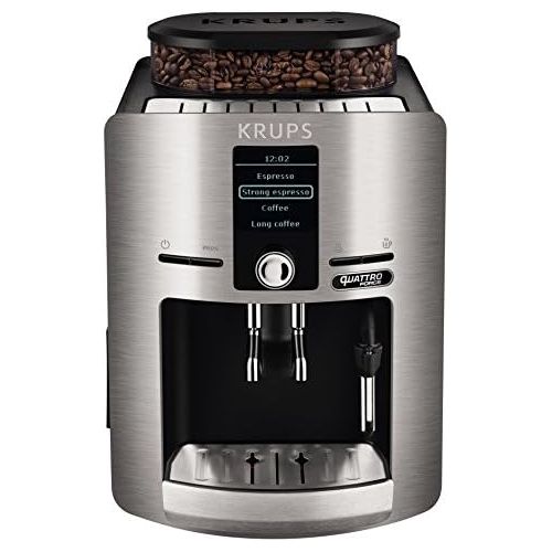  [아마존베스트]Krups Espresseria QF  Super-Automatic Coffee Machine, Silver