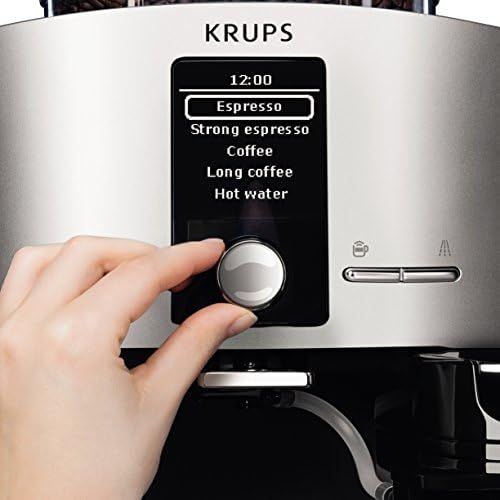  [아마존베스트]Krups Espresseria QF  Super-Automatic Coffee Machine, Silver