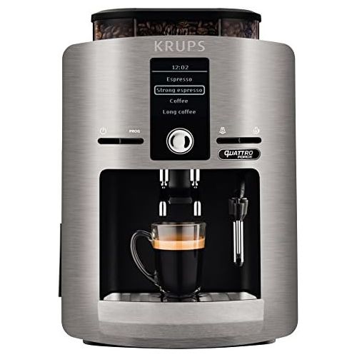  [아마존베스트]Krups Espresseria QF  Super-Automatic Coffee Machine, Silver