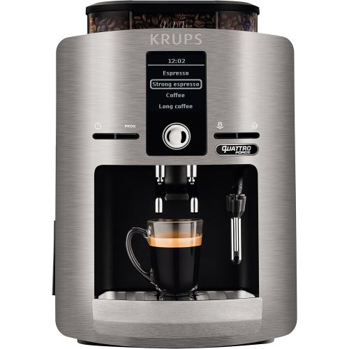  [아마존베스트]Krups Espresseria QF  Super-Automatic Coffee Machine, Silver