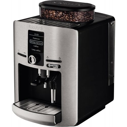  [아마존베스트]Krups Espresseria QF  Super-Automatic Coffee Machine, Silver