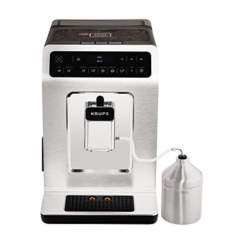  [아마존베스트]Krups Evidence Coffee Machine One Touch Cappuccino OLED Control Panel with Touch Screen 2.1 L