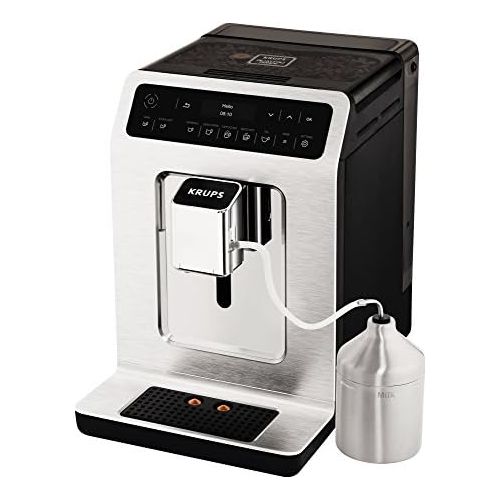  [아마존베스트]Krups Evidence Coffee Machine One Touch Cappuccino OLED Control Panel with Touch Screen 2.1 L