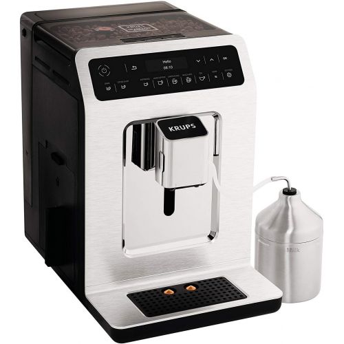  [아마존베스트]Krups Evidence Coffee Machine One Touch Cappuccino OLED Control Panel with Touch Screen 2.1 L