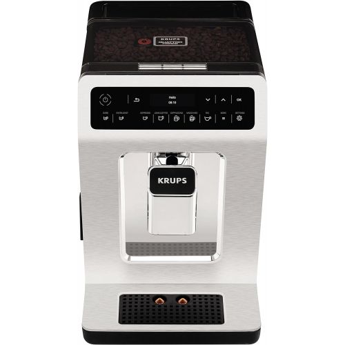  [아마존베스트]Krups Evidence Coffee Machine One Touch Cappuccino OLED Control Panel with Touch Screen 2.1 L