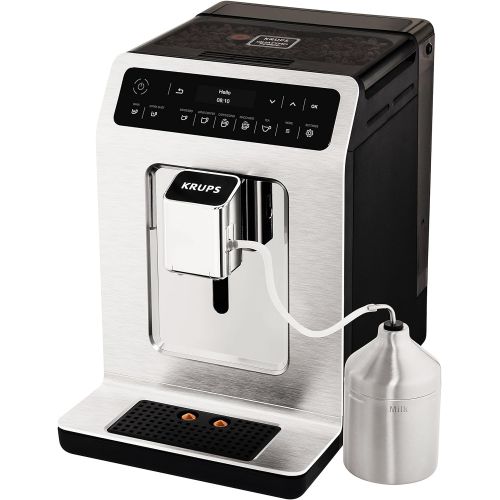  [아마존베스트]Krups Evidence Coffee Machine One Touch Cappuccino OLED Control Panel with Touch Screen 2.1 L