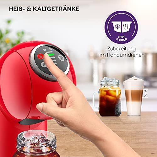  [아마존베스트]Krups NESCAFEE Dolce Gusto Genio S Capsule Machine, Hot and Cold Drinks, 15 Bar Pump Pressure, 0.8 L Water Tank