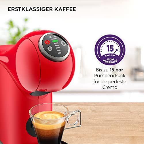  [아마존베스트]Krups NESCAFEE Dolce Gusto Genio S Capsule Machine, Hot and Cold Drinks, 15 Bar Pump Pressure, 0.8 L Water Tank