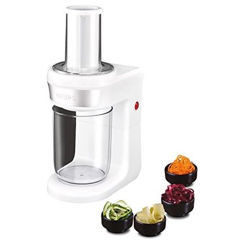  [아마존베스트]Krups HR6541Spiralizer Spiral Slicer, White