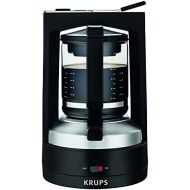 [아마존베스트]Krups KM 4689 coffee maker - coffee makers (Built-in, Mocha, Black, Stainless steel, Jug, Glass)
