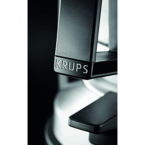  [아마존베스트]Krups KM 4689 coffee maker - coffee makers (Built-in, Mocha, Black, Stainless steel, Jug, Glass)