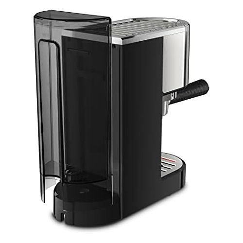  Krups Virtuoso XP442C Filter Machine, Cup Warmer, Intuitive Control Panel, Automatic Shut Off, Hot Water Function, Black/Stainless Steel