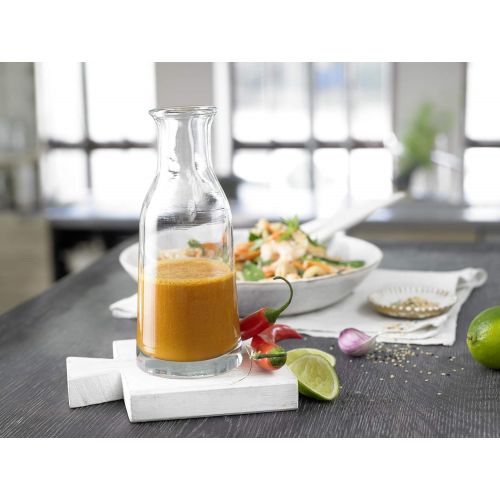  Krups HZ656815 Steffen Henssler Special Edition Hand Blender (1000 Watt, Speed Settings: 20, Including: Measuring Cup, Whisk, Crusher, Black/Silver