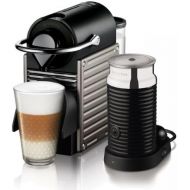 Krups Nespresso Pixie XN3015 Kaffeekapselmaschine (mit Aeroccino3) electric titan