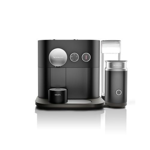  Krups Nespresso Expert und Milk XN6018 Kaffeekapselmaschine (mit Aeroccino3 und Bluetoth, 19 bar) schwarz