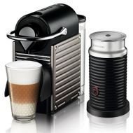 Krups Nespresso Pixie XN3005 Kaffeekapselmaschine (19 bar, Thermoblock-Heizsystem) electric titan