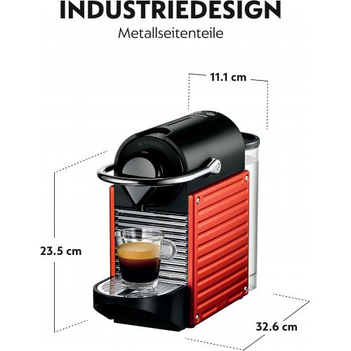  Krups Nespresso XN 3006 Nespresso Pixie Electric Red