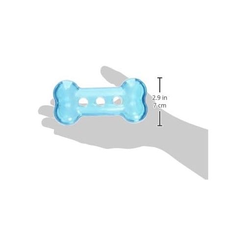  Kruuse Buster Crunch Bone Dog Toy, Ice Blue, Large