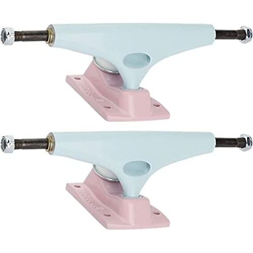  Krux Trucks K5 DLK Pale Blue/Pink Skateboard Trucks - 5.0 Hanger 7.6 Axle (Set of 2)