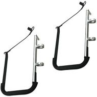 Krypt Towers SUP Rail Mounted Storage Rack for Boats, Fits Handrails, Stanchions, and Crossbars on Sailboats/Yachts, Clamp 7/8