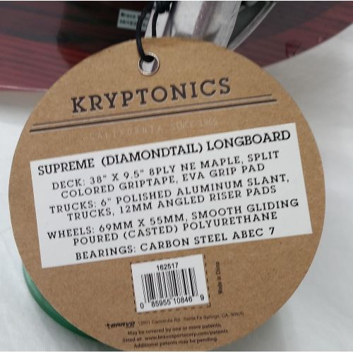  Kryptonics California Series Skateboard