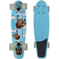 Kryptonics Original Torpedo 22.5 Inch Complete Skateboard - Sky-Cats