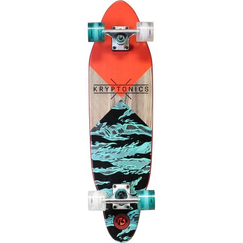  Kryptonics Super Fat Cruiser 30.5 Inch Complete Skateboard