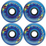 Kryptonics Wheels KRYPTONICS Route 65MM 78A Black Longboard Cruiser Skateboard Wheels