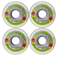 Kryptonics Wheels KRYPTONICS Route 62MM 78A Clear Longboard Cruiser Skateboard Wheels