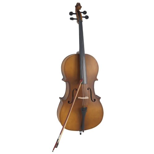 Ktaxon Beginner Cello 44 Size BassWood + Bag + Bow + Rosin + Bridge 7 Colors for Age 12 yrs or older