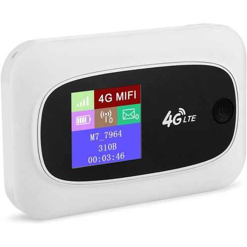  [아마존베스트]KuWFi 4G LTE Mobile WiFi Hotspot Travel Router Partner Wireless SIM Routers with SD SIM Card Slot Support LTE FDD/TDD Work for USA/CA/MX Europe Africa Asia Oceania Almost Universal