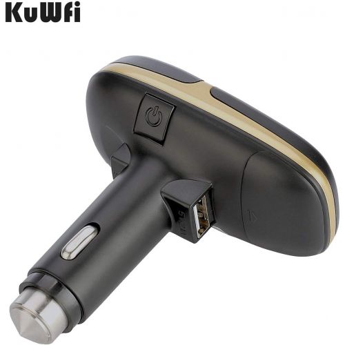  KuWFi Unlocked 150 Mbps LTE Car WiFi Dongle 4G Wireless Router with Sim Card Slot FDD-LTE:B1 B3 TDD::B38B39B41 Work with Europe, Africa and South America (sim Card not Including