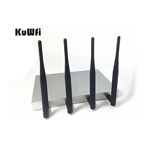  KuWFi 1200Mbps 802.11 AC Dual Band 2.4GHz-5GHz OpenWrt WiFi Wireless Router MT7620A+MT7612E 16MBFLASH+128MBRAM