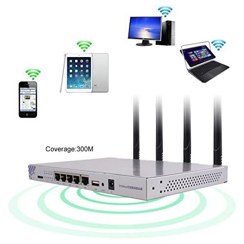  KuWFi 802.11AC 1200Mbps Dual band 2.4GHz 5.0GHz Wireless WiFi Router MT7621A chipset Gigabit port OpenWrt Wireless Router