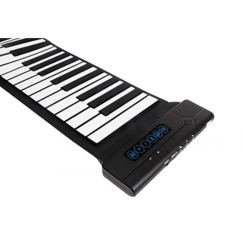  KuanDar Musical instrument Portable Piano- 88 Keys USB Flexible KD-333 Piano Electronic Soft Keyboard Piano Silicone Rubber Keyboard Send A Sustain Pedal