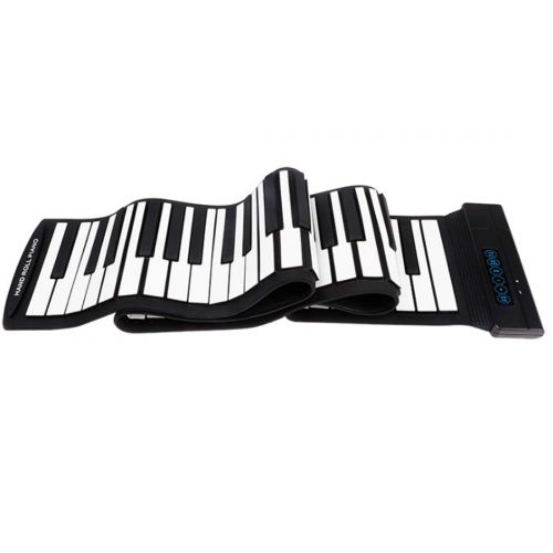  KuanDar Musical instrument Portable Piano- 88 Keys USB Flexible KD-333 Piano Electronic Soft Keyboard Piano Silicone Rubber Keyboard Send A Sustain Pedal