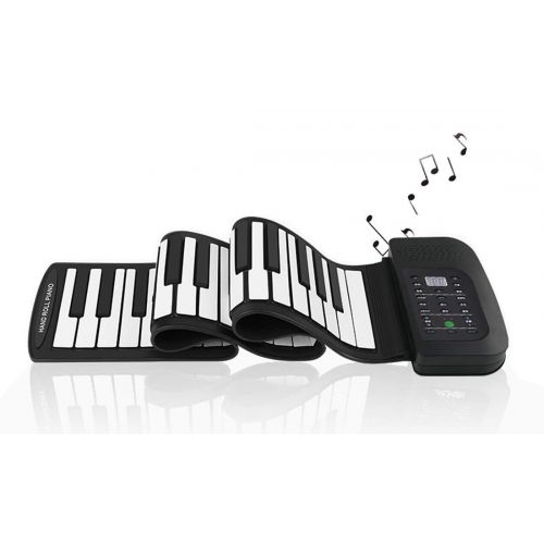  KuanDar Musical instrument Portable Piano - 88-key USB Built-in Lithium Battery Rechargeable Version MIDI Interface Piano Electronic Soft Keyboard Silicone Keyboard To Send Sustain Pedal