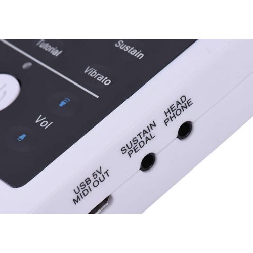  KuanDar Musical instrument Portable Piano- 88 Keys USB Flexible Piano Electronic Soft Keyboard Piano Silicone Rubber Keyboard Send A Sustain Pedal Suitable for Beginners Adults