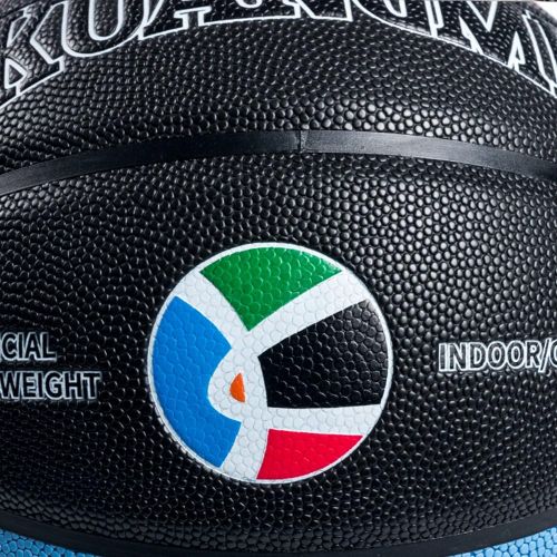  Kuangmi Olympic Colors Basketball Size 3,4,5,6,7 for Baby Child Boys Girls Youth Men Women