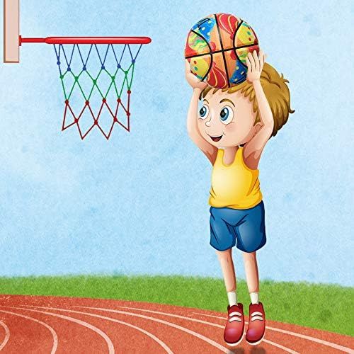  Kuangmi Multi-Color Basketball Junior Kids Child Boys Girls Size 5 27.5