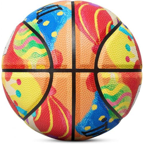  Kuangmi Multi-Color Basketball Junior Kids Child Boys Girls Size 5 27.5