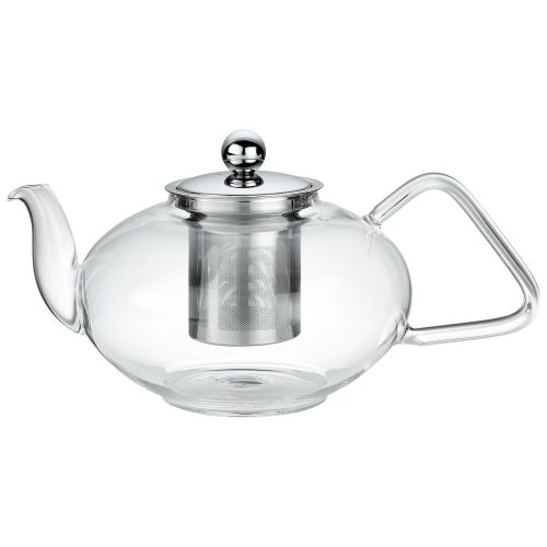  Kuchenprofi Kuechenprofi 5-Cup Glass Tea Pot with Stainless Steel Infuser, Silver