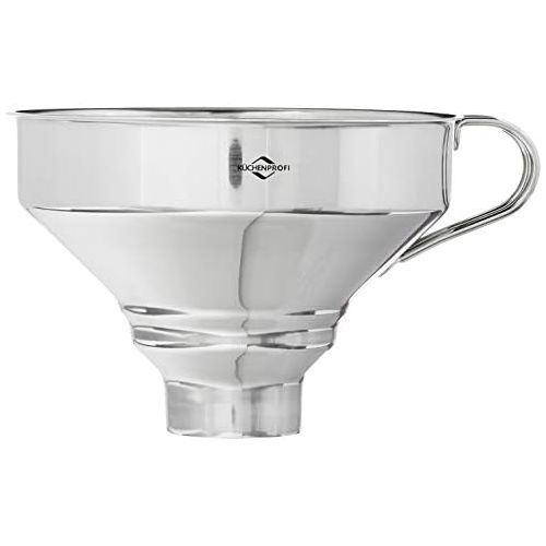  Kuechenprofi 18/10 Stainless Steel Funnel with Filter