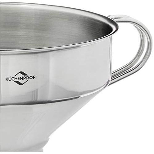  Kuechenprofi 18/10 Stainless Steel Funnel with Filter