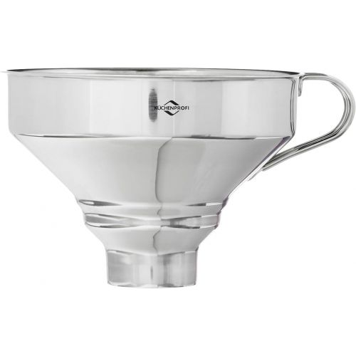  Kuechenprofi 18/10 Stainless Steel Funnel with Filter