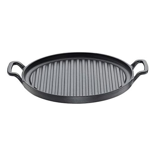  Kuechenprofi Provence Grillpfanne mit 2 Griffen, 26 x 26cm, Gusseisen